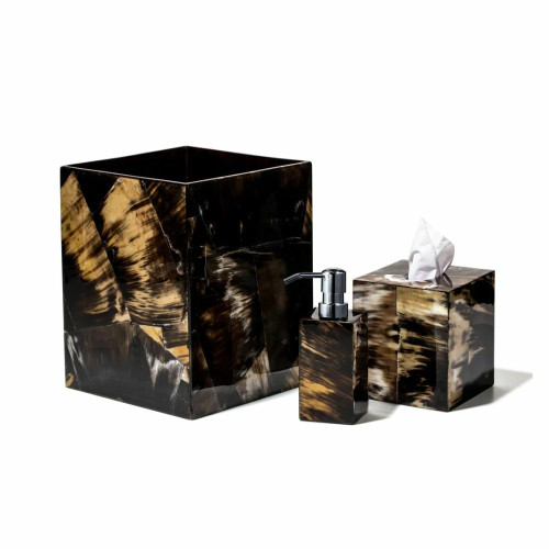 Horn Veneer Bath Set Horn Veneer Bath Set
